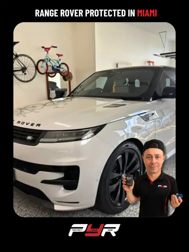 ceramic coating range rover in Miami Godl Coast