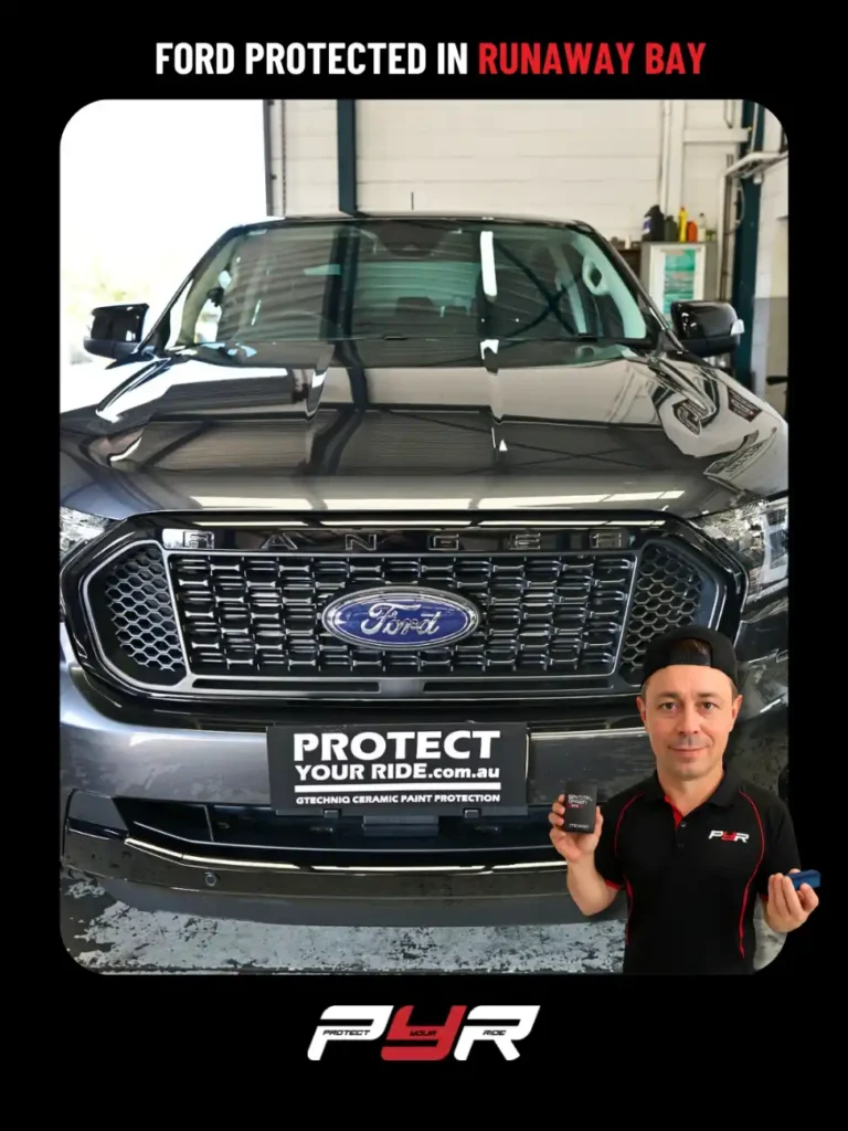 Ford protected in Runaway bay Gold Coast. Ceramic coating Gold Coast