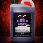 Purple Snow Foam Car wash