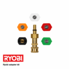 Ryobi Pressure Washer Adaptor set